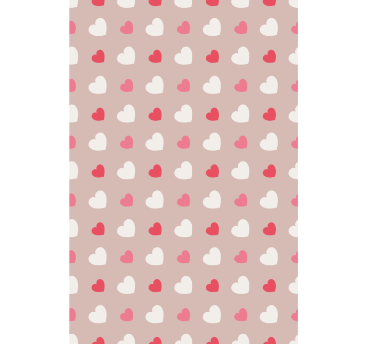 Beige Pattern love blind - TenStickers