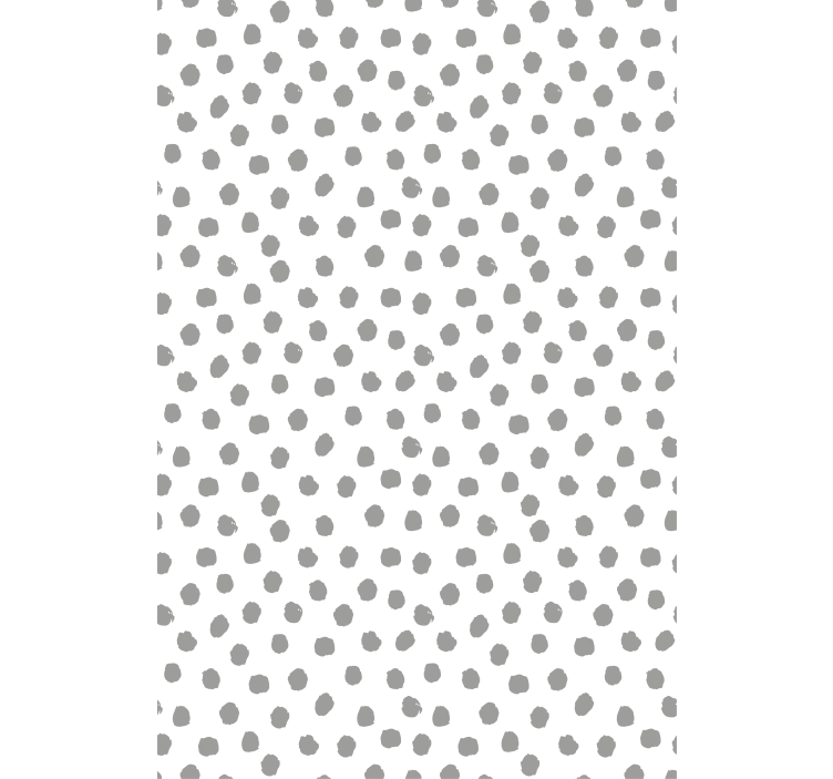Grey polka dots pattern roller blind - TenStickers