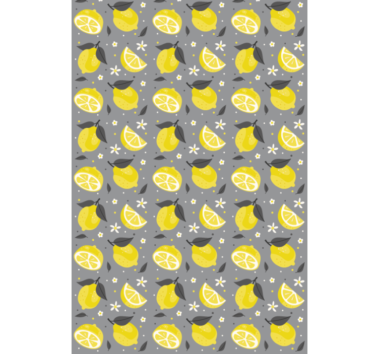 Lemon Slice Pattern blind fruit and vegetables - TenStickers