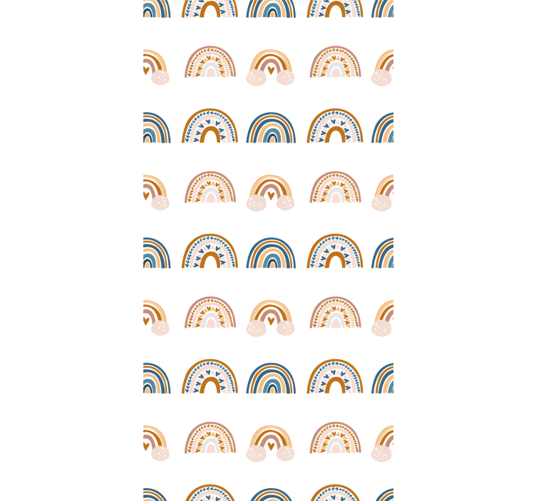 Nordic rainbow motifs blind children - TenStickers