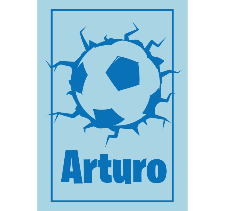 Customized Soccer Design blind sports - TenStickers