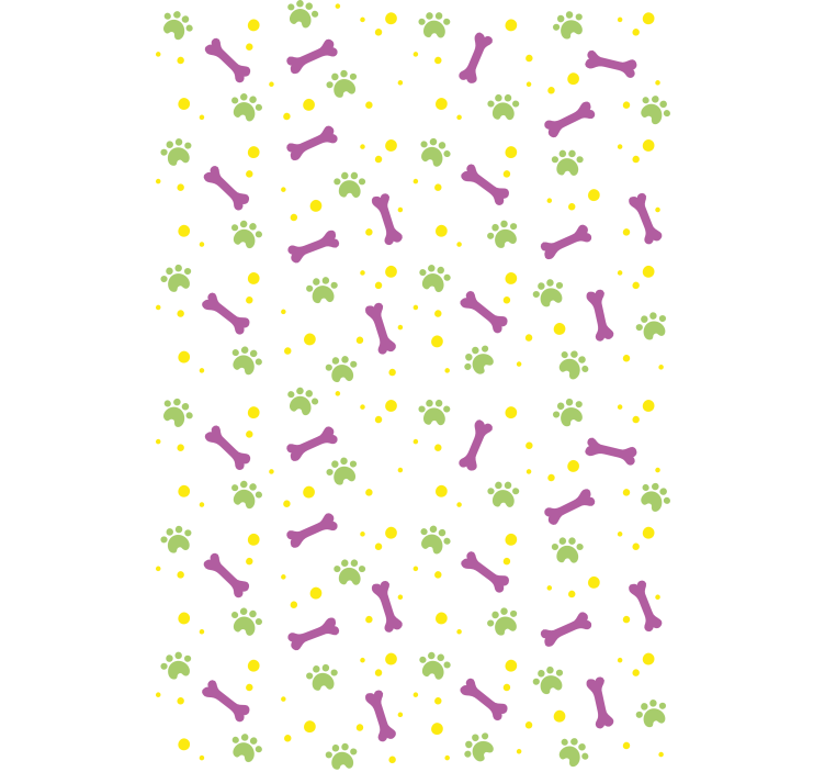 Paws and bones animals blind - TenStickers