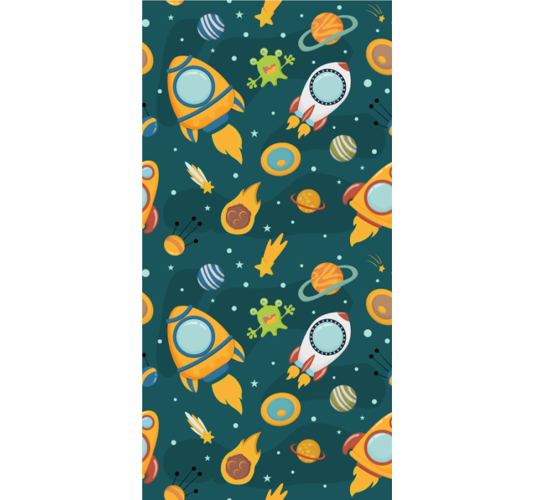 Space adventure theme blind children - TenStickers