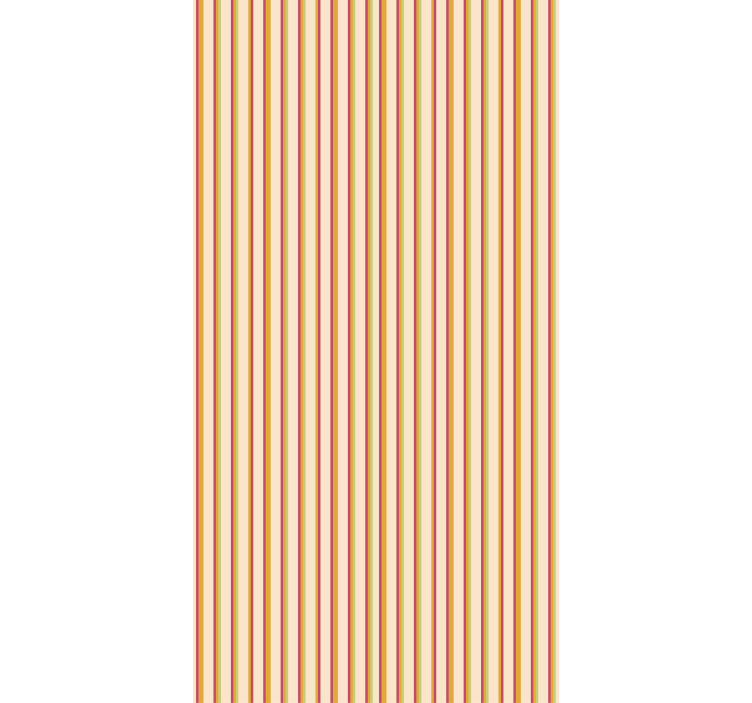 Striped texture desgin master bedroom shades - TenStickers
