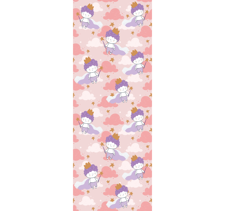 Cuddly princesses and clouds blind children - TenStickers