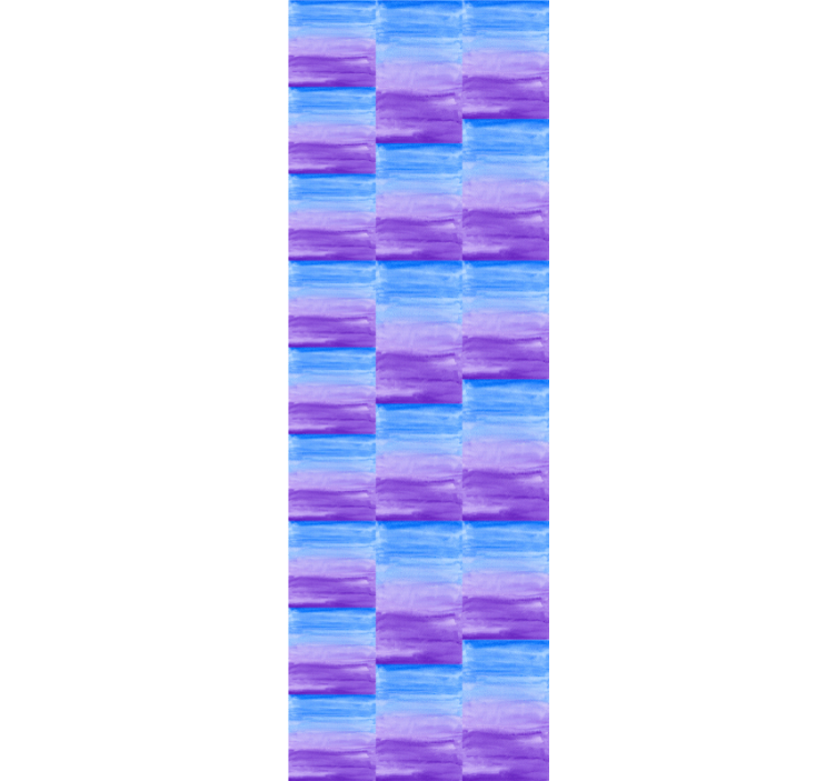 Layered Brushstrokes Pattern pattern roller blind - TenStickers