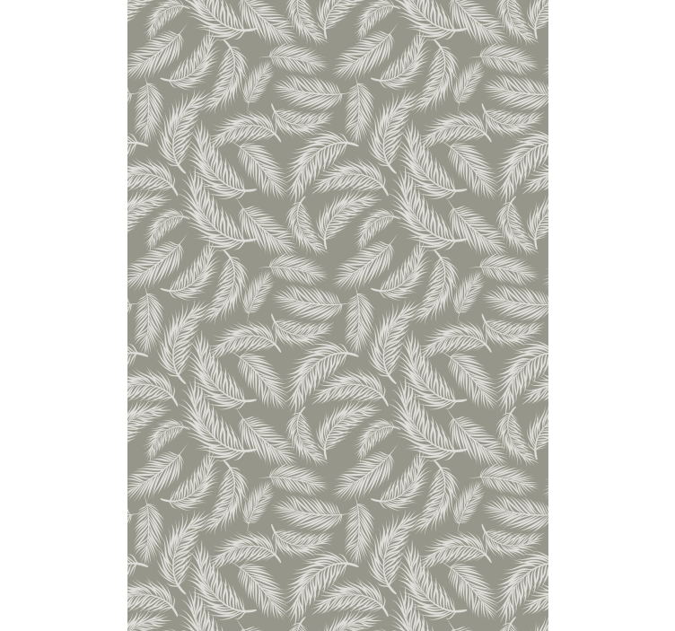Leaf Patterned Design blind flowers and plants - TenStickers