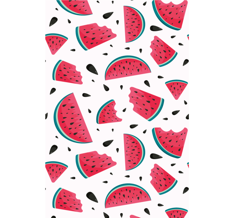 Watermelon Slice Pattern blind fruit and vegetables - TenStickers