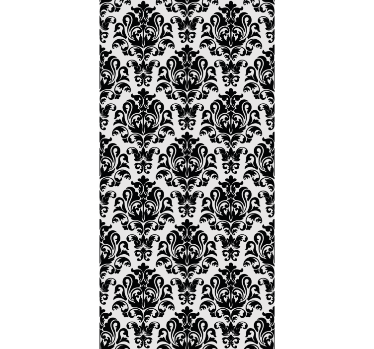 Hollywood-regency classical black Elegant blind - TenStickers
