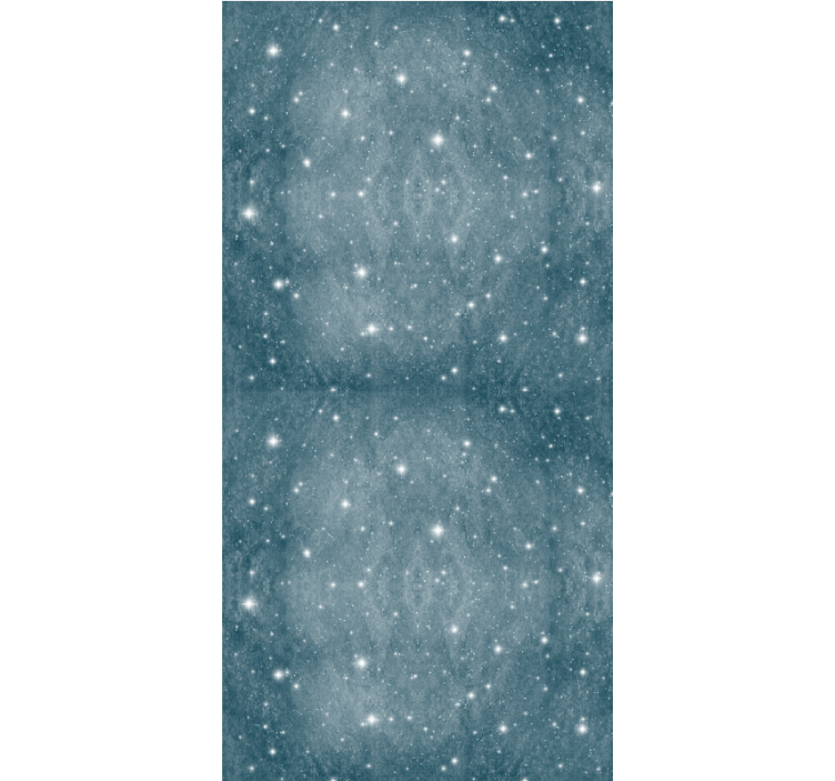Starry Night Sky pattern roller blind - TenStickers