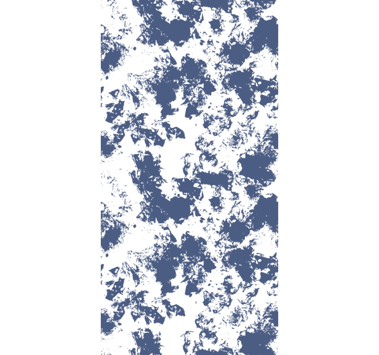 Abstract blue pattern pattern roller blind - TenStickers