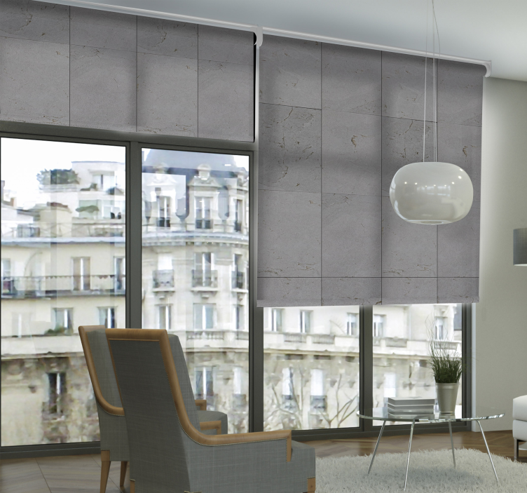 Concrete collage texture and pattern blind - TenStickers