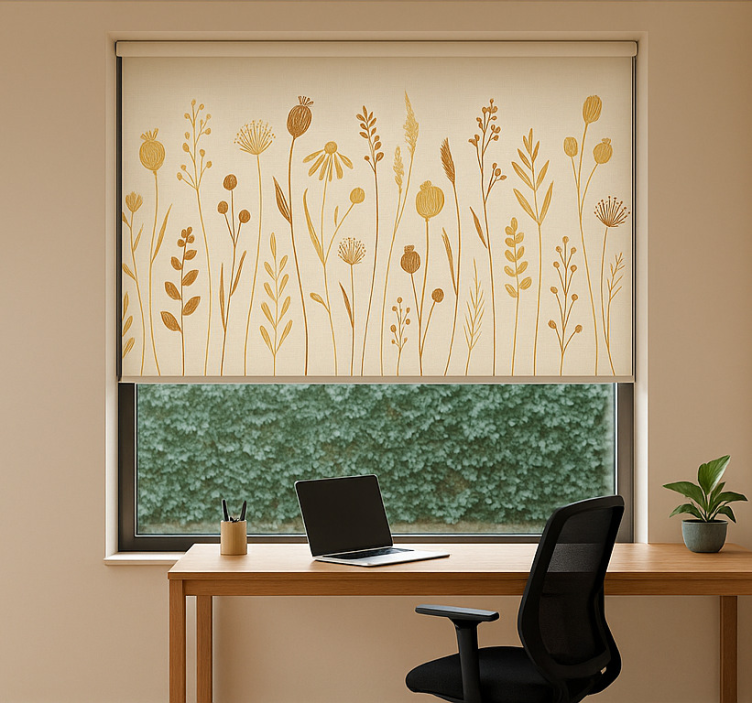 Blind office trendy must-have beige - TenStickers