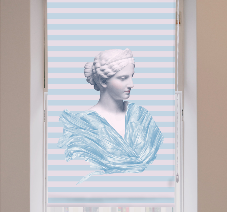 Classical Bust art deco blind - TenStickers