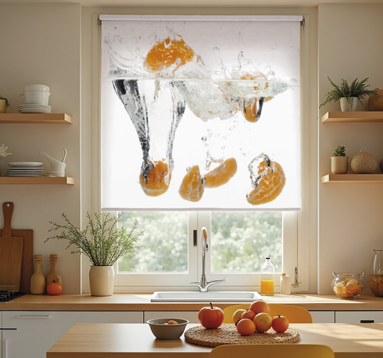 Fruits in water  blind kitchen - TenStickers