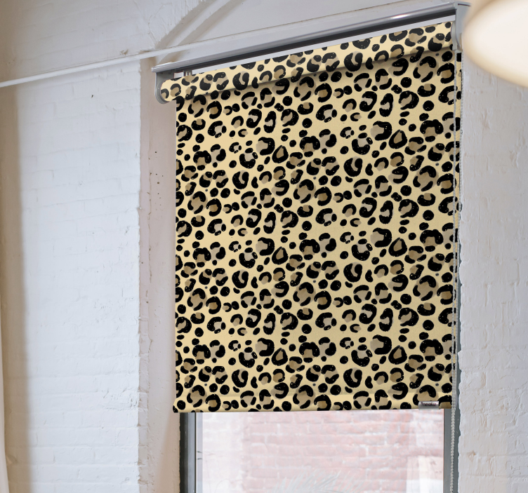 Leopard Print Pattern animals blind - TenStickers