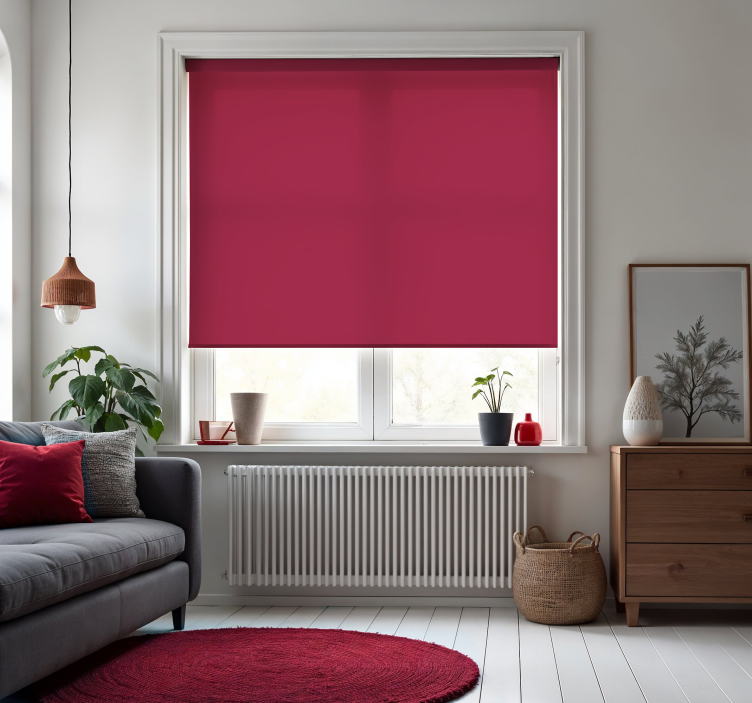 Viva Magenta Pink window blind - TenStickers