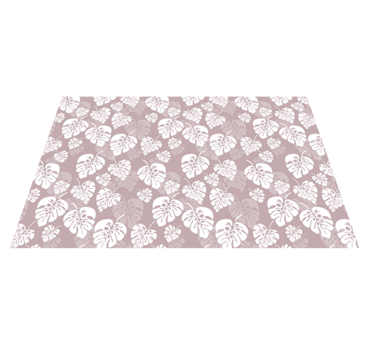 Tropical leaf design placemats - TenStickers