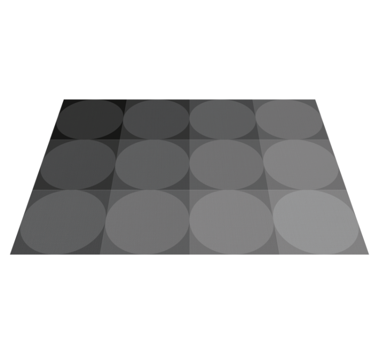 Background with elegant forms home placemats - TenStickers