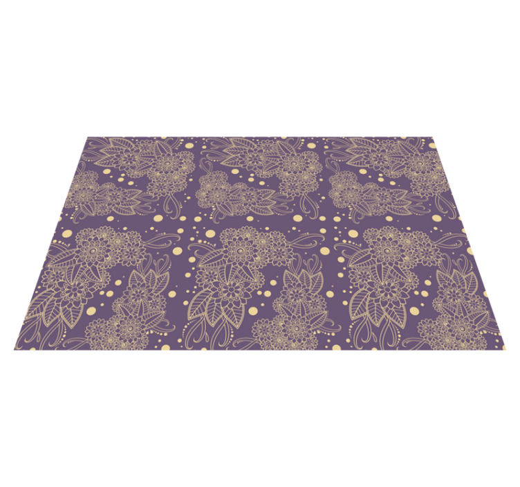 Botanical illustration placemats - TenStickers
