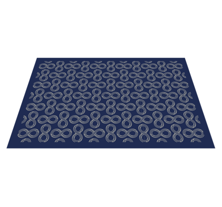 Elegant infinity pattern placemats - TenStickers