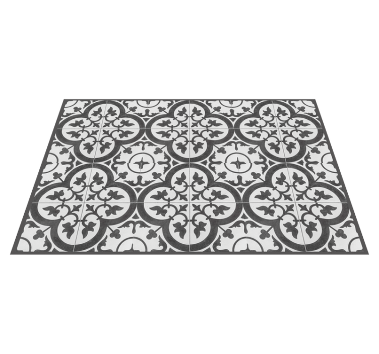 Placemat intricate pattern surface - TenStickers
