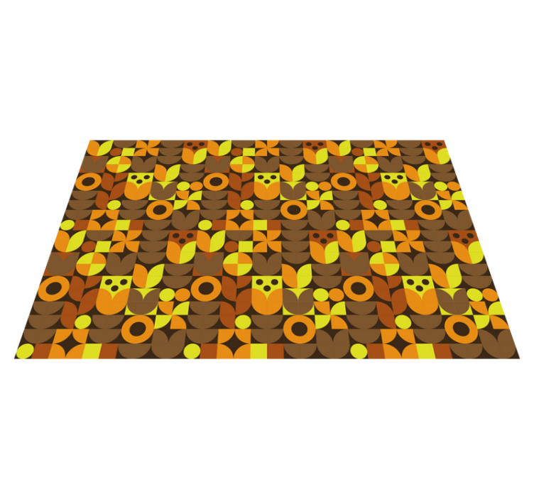 Original placemats with vibrant geometric designs - TenStickers