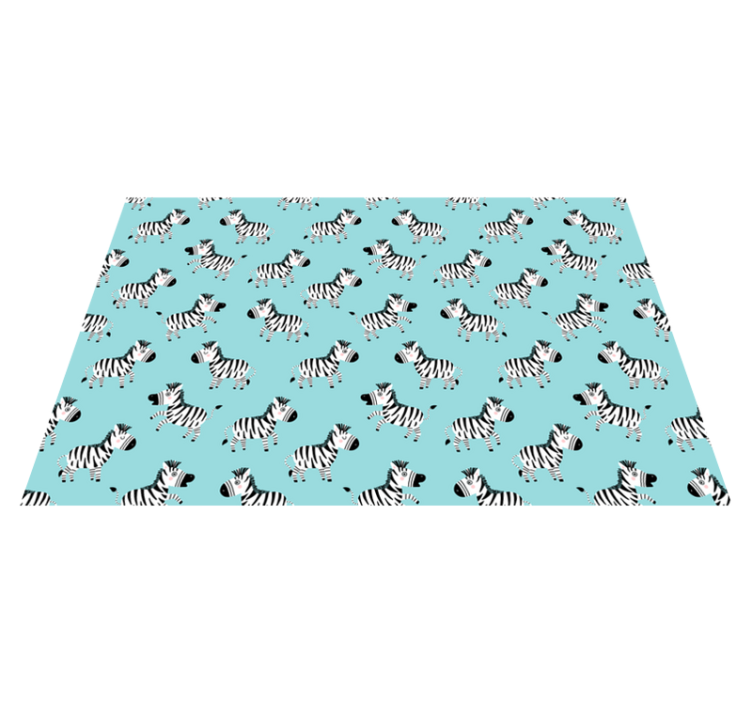 Original placemats zebra print design - TenStickers