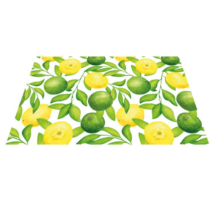 Original placemats fresh citrus design - TenStickers
