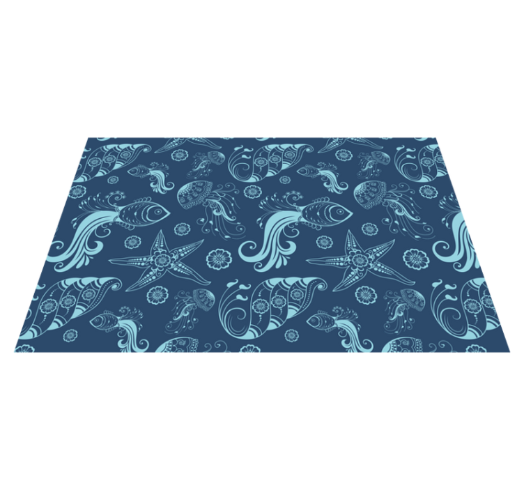 Original placemats nautical print design - TenStickers