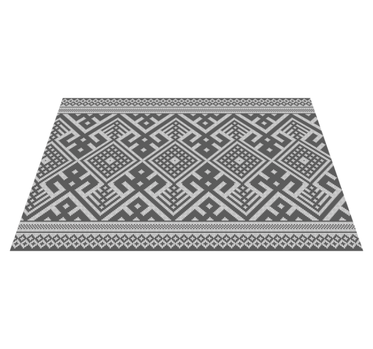 Geometric pattern placemat set - TenStickers