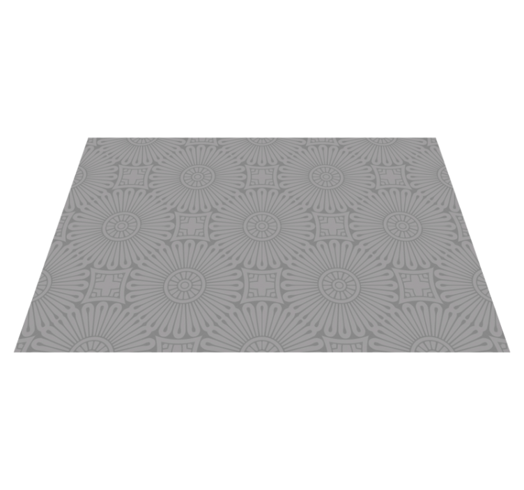 Textured grey finish placemats - TenStickers