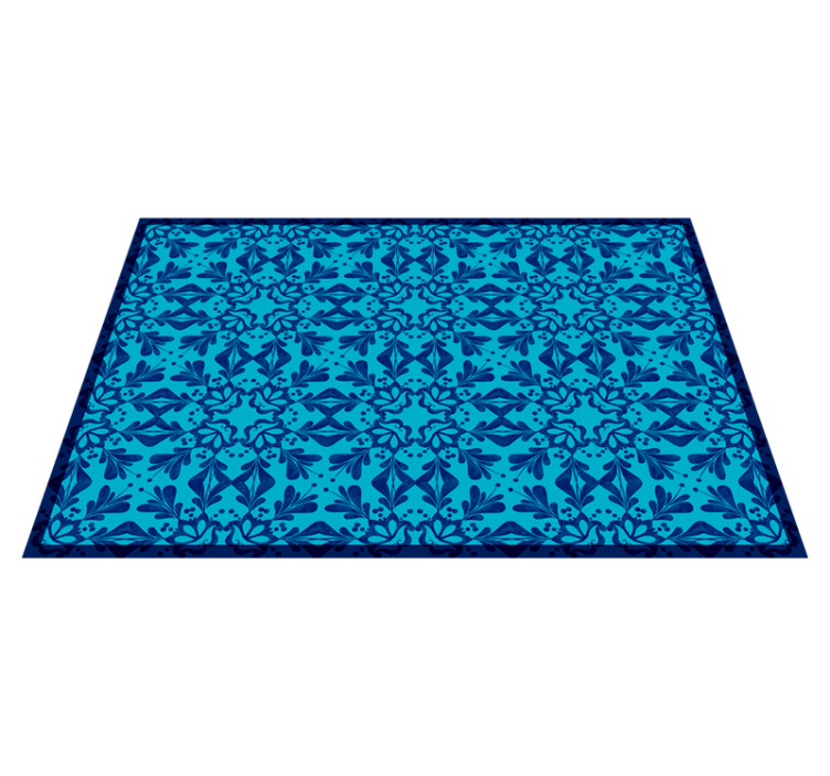 Graceful botanical design placemats - TenStickers