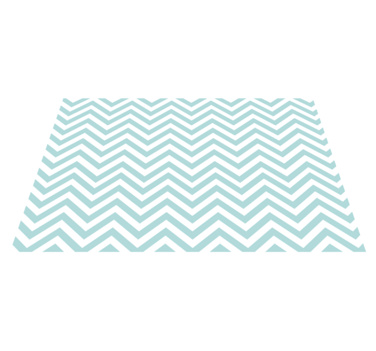 Chevron style surface placemats - TenStickers