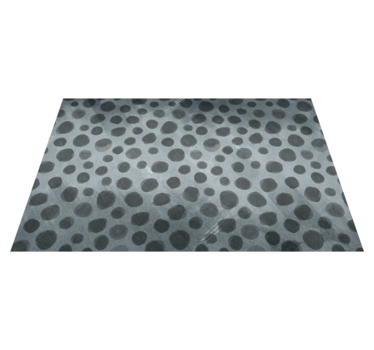 Placemat grey polka dot surface - TenStickers