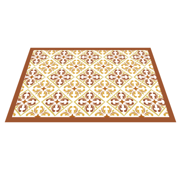 Placemat elegant geometric design - TenStickers