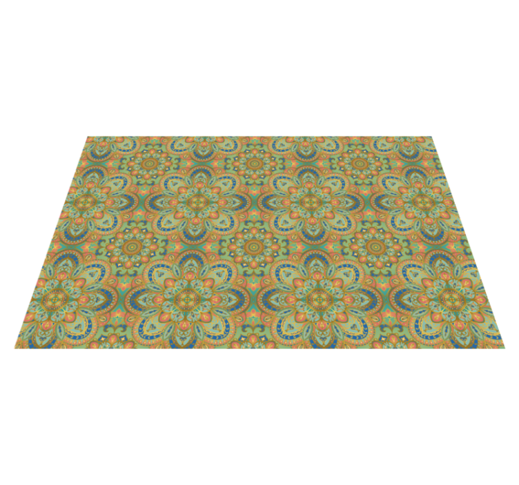 Original placemats elegant floral design - TenStickers