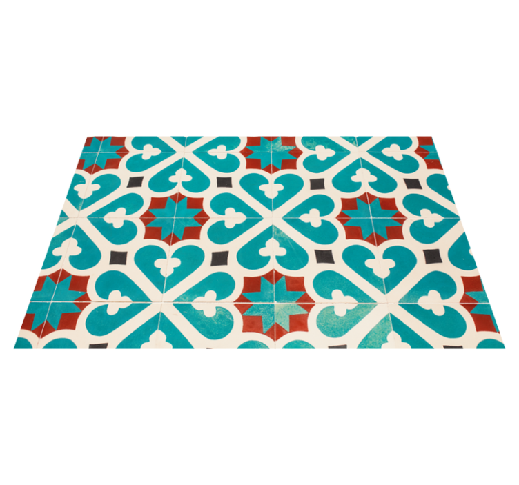 Lively geometric concept placemats - TenStickers