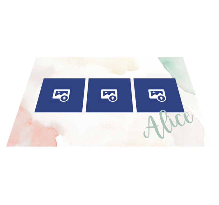 Original placemats for photo memories showcase - TenStickers