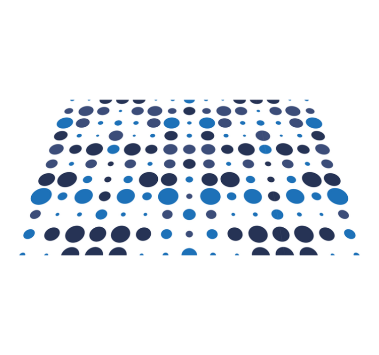 Placemat circle pattern design - TenStickers