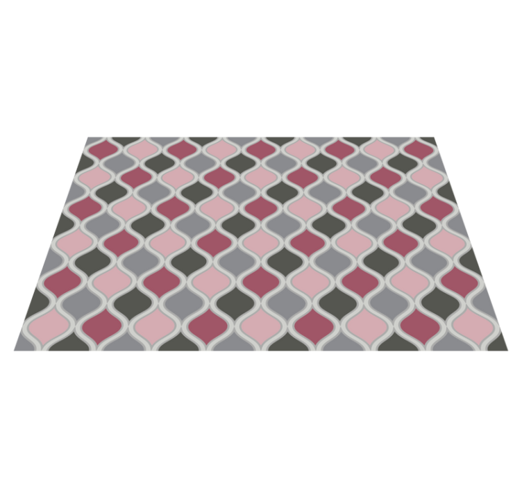 Colorful patterned texture placemats - TenStickers