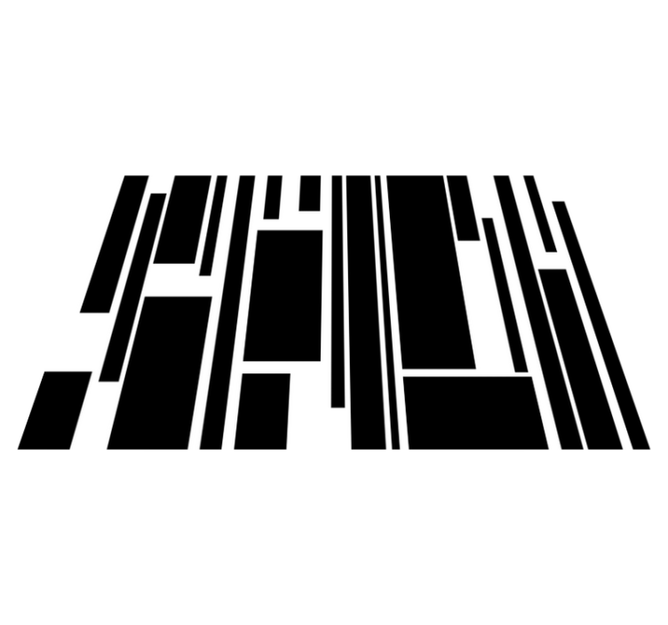 Modern placemats with geometric design - TenStickers