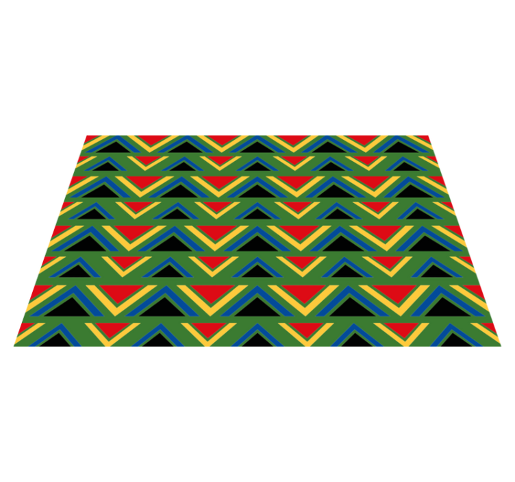 Original placemats lively geometric design - TenStickers