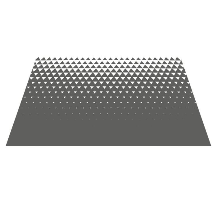Placemat triangle pattern overlay - TenStickers