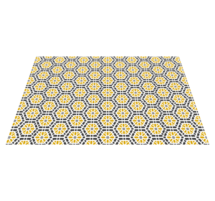 Placemat geometric patterned design - TenStickers