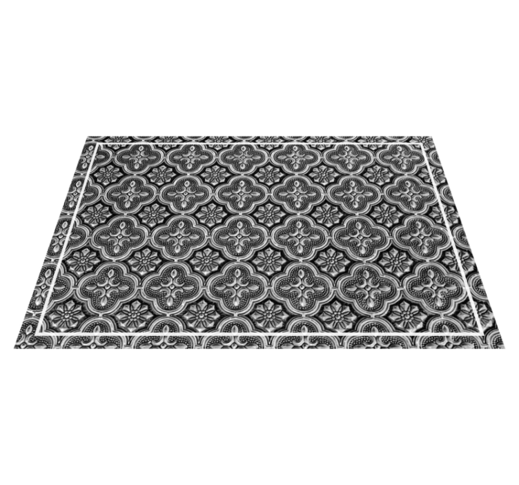 Placements intricate patterned surface placemats - TenStickers