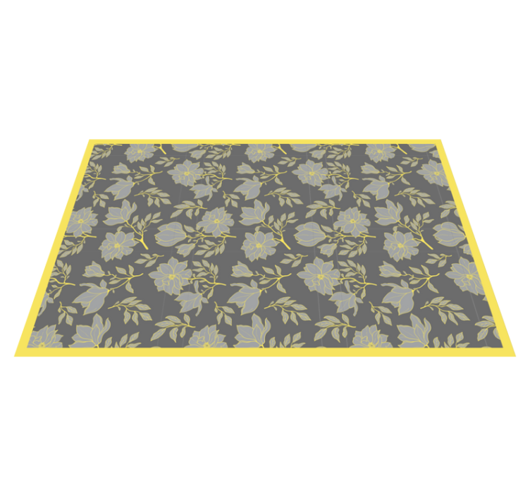 Original placemats floral print design - TenStickers