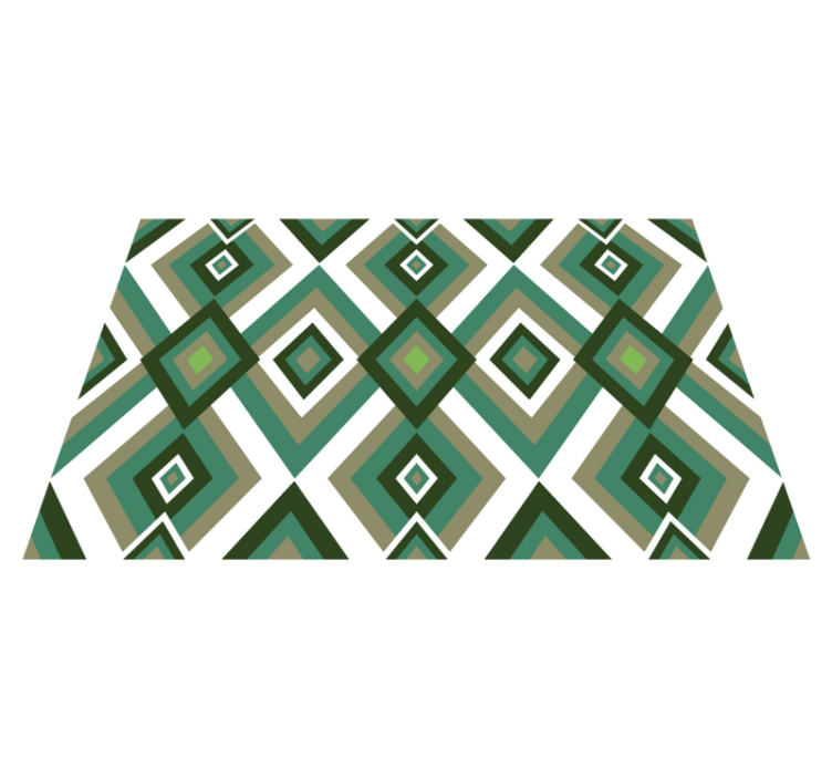 Modern placemats with geometric style design - TenStickers