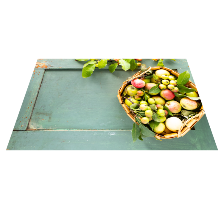 Placemats for home fruit basket design - TenStickers