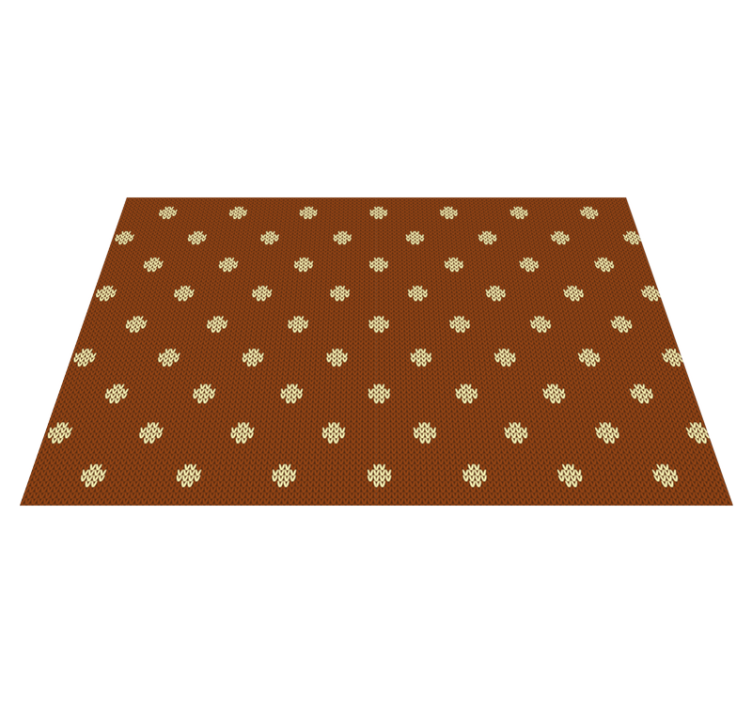 Textured dot pattern placemats - TenStickers